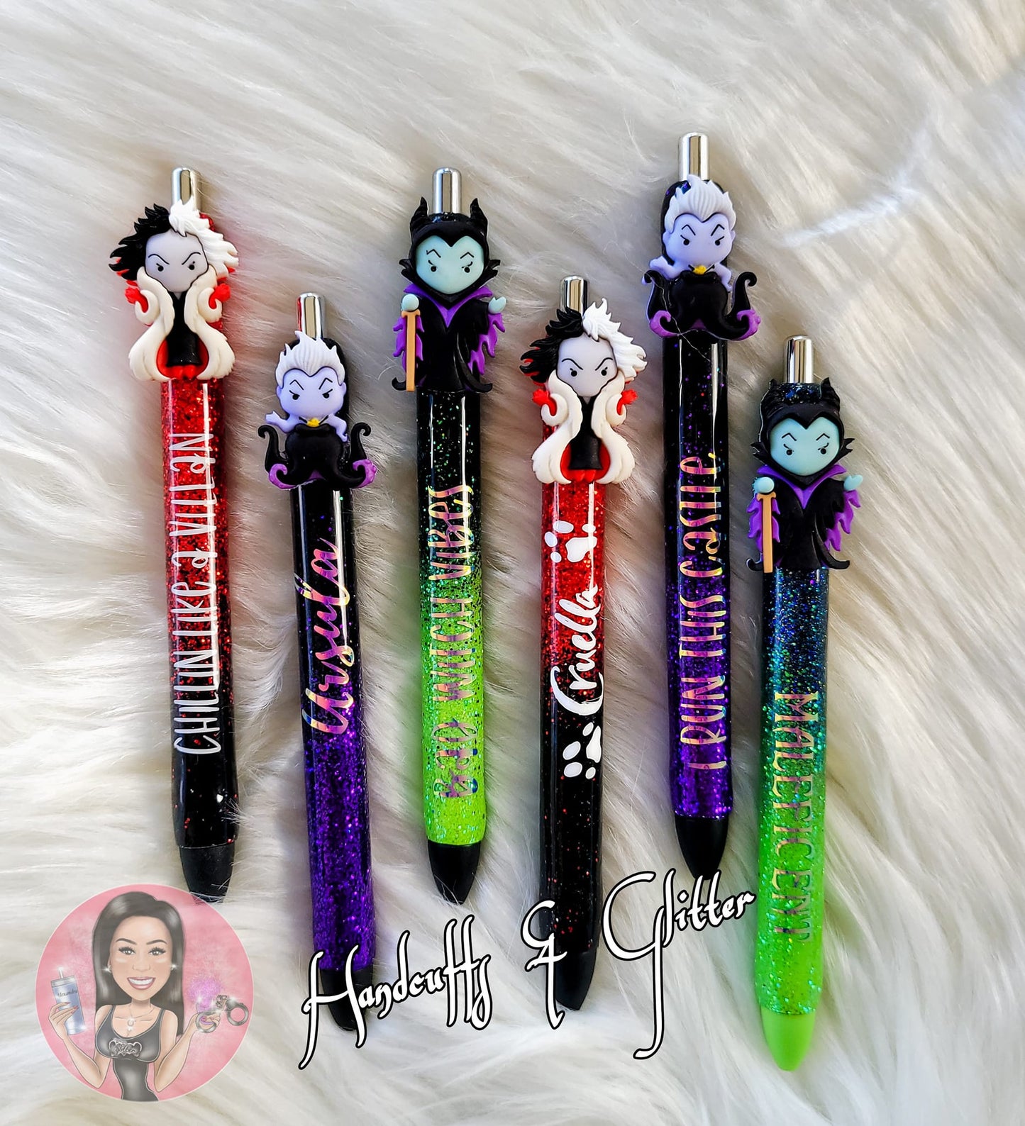 Inkjoy Pen: Villains _ Glitter
