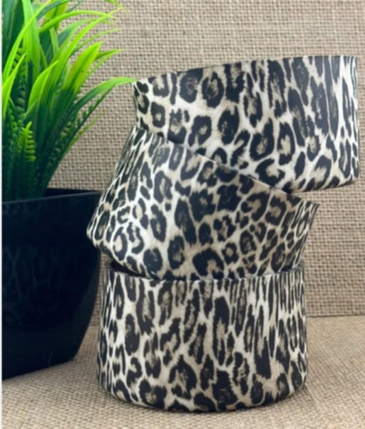 Tumbler Accessories: Silicone Boot - Leopard