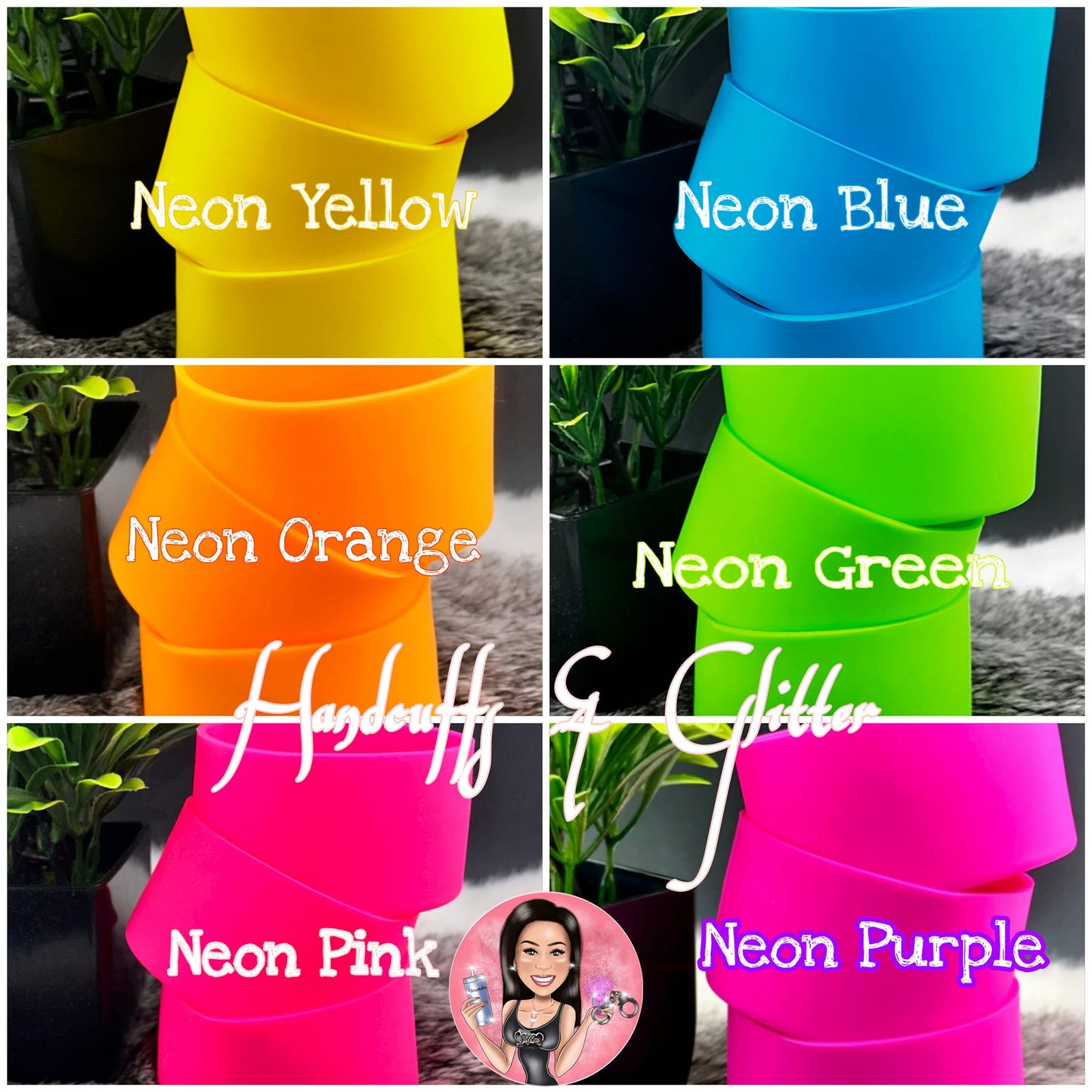 Tumbler Accessories: Silicone Boot (NEON Colors)