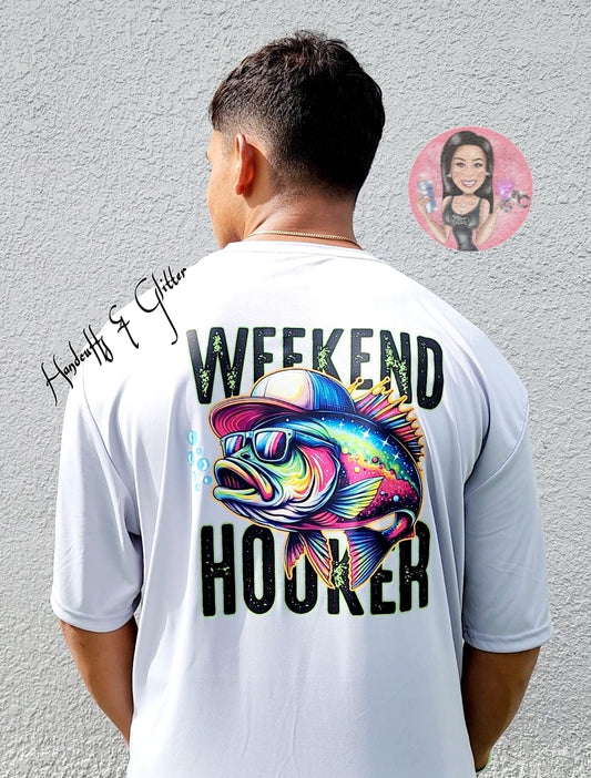 T-Shirt: Men's "Weekend Hooker"